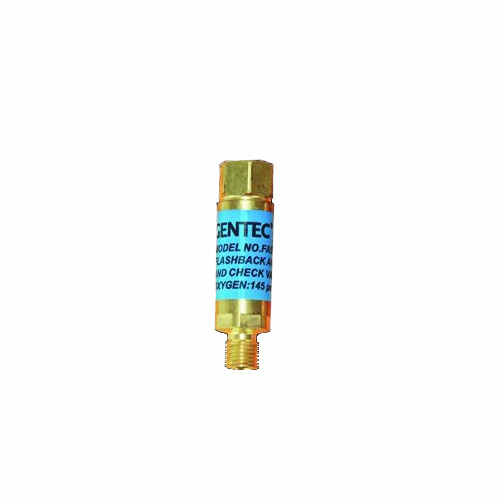 Flashback Arrestor, Torch End Adapter, Oxy, Clamshell PK