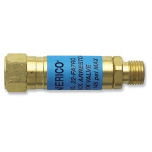 Flashback Arrestor, Reg. Bushing Adapter, Oxy, Clamshell PK