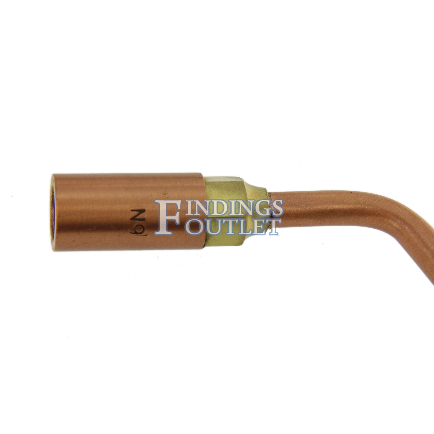 Welding Nozzle, Light Duty, Size 6 (6-W-J), Clamshell Pk
