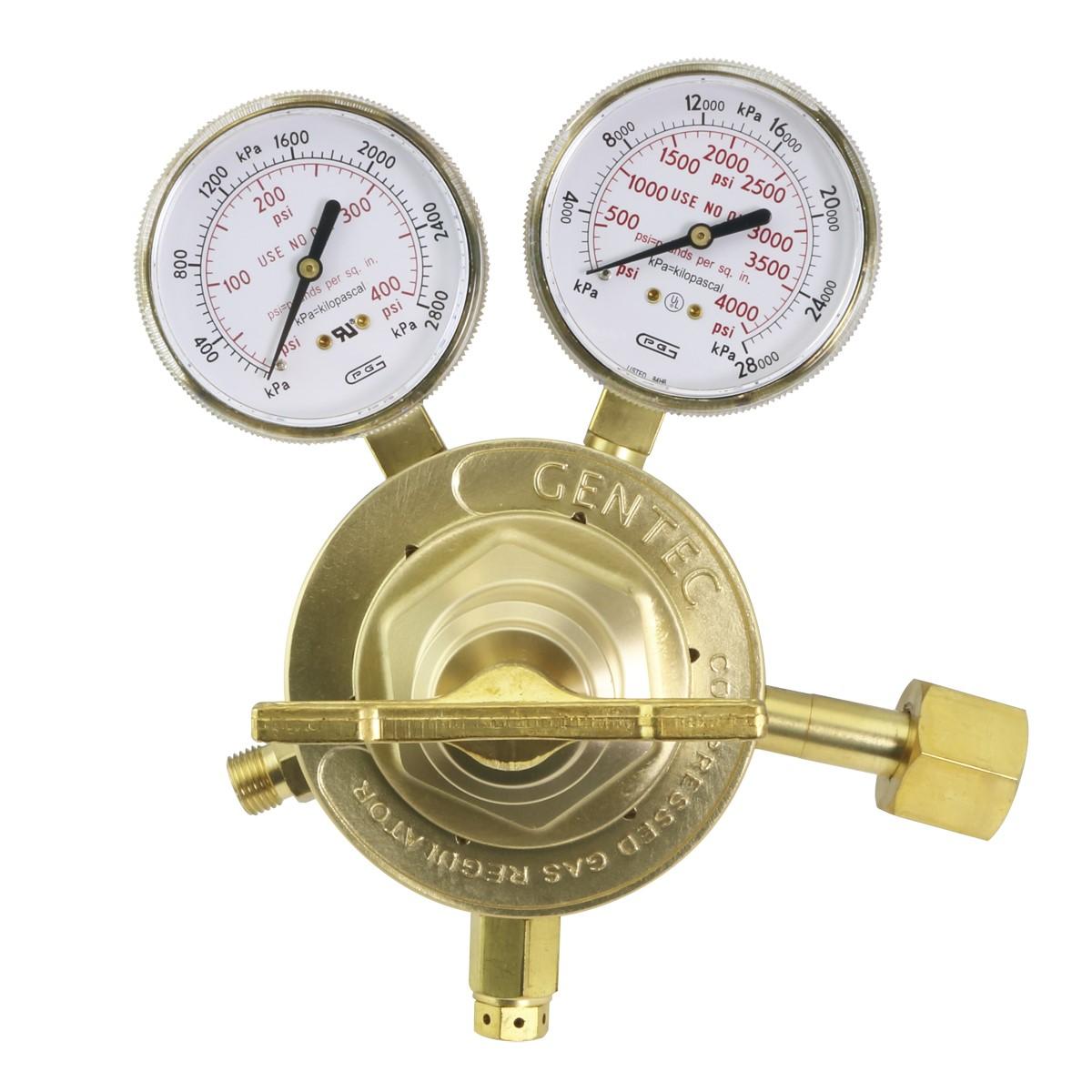 Heavy Duty Oxygen Regulator, Skin Package