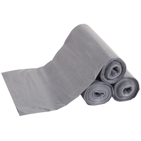 Rubbermaid Commercial Products 55 GAL Low Density Trash Can Liner, Gray
