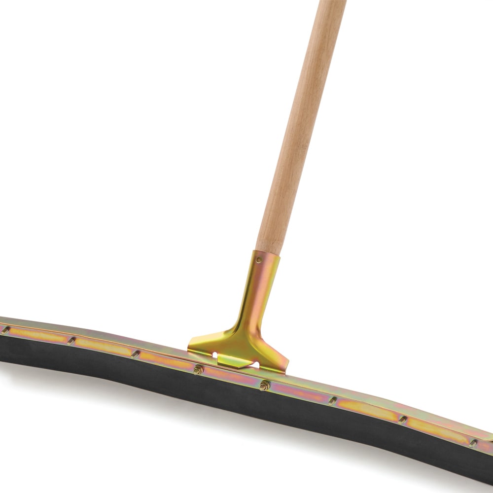 Rubbermaid Commercial Products 60" Tapered Wood Broom Handle, 1 1/8", Natural