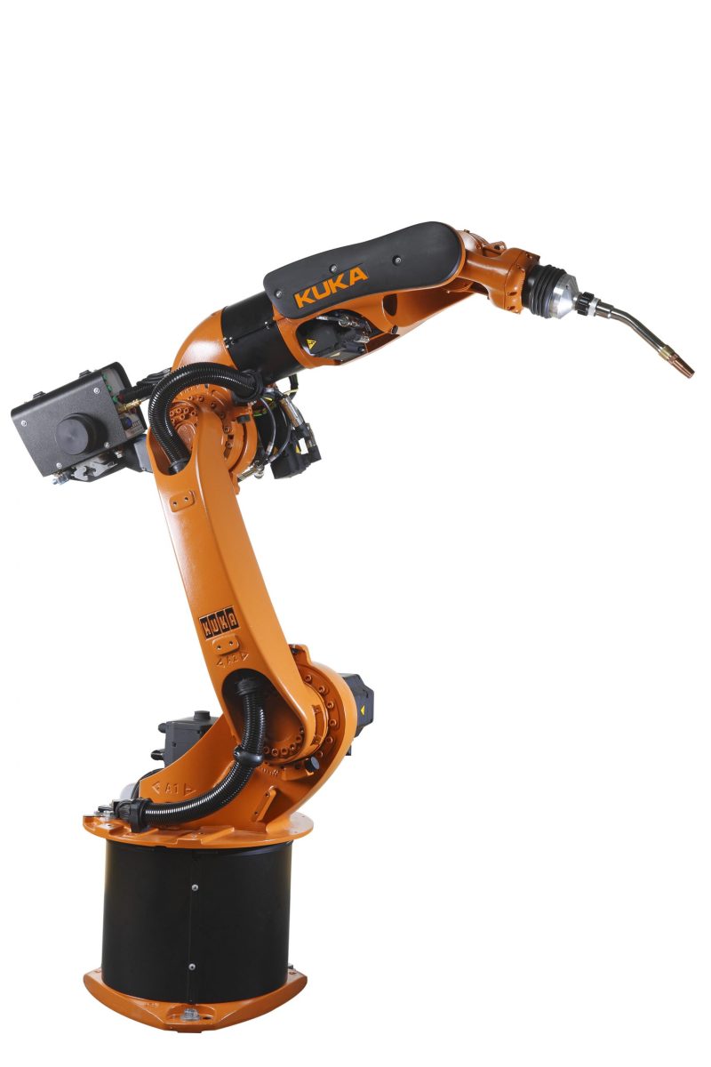 Tregakiss LSR UNICABLE, KUKA KR16 HW, SOLID MOUNT, AIR BLAST