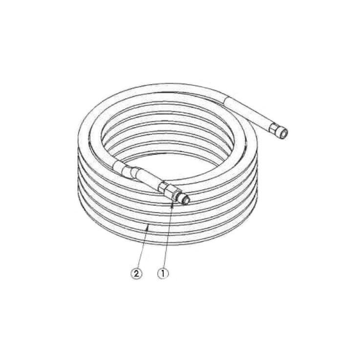 Tregakiss HOSE ASSEMBLY, 50 FT
