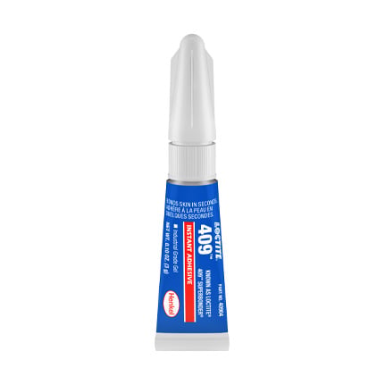 SUPER BONDER® 409 Industrial Grade Gel 3 gm Net Wt. Tube
