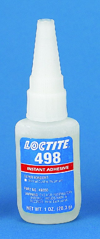 SUPER BONDER® 498 Thermal Cycling Resistant 1 oz. Net Wt. Bottle