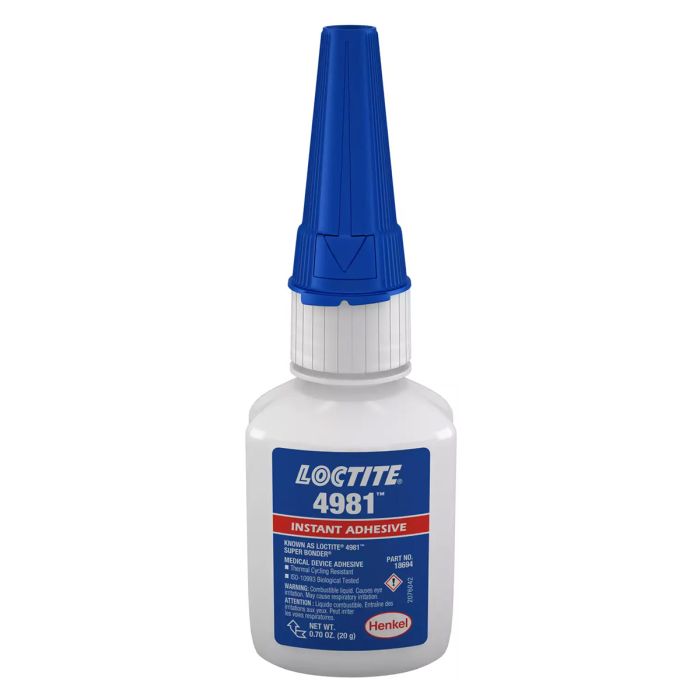 SUPER BONDER® 4981 MD thermal Cycling Resistant Instant Adhesive 20 gm Net Wt. Bottle