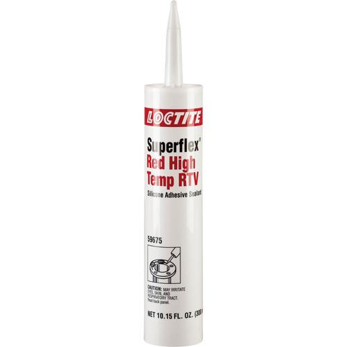 SUPERFLEX® Red High Temp RTV Silicone Adhesive Sealant 40 lb. Net Wt. Pail