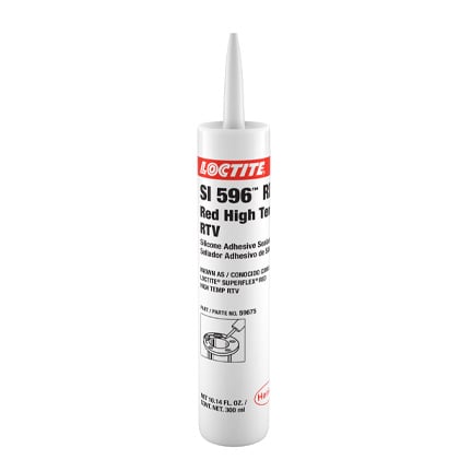 SILATECH™ 100% Silicone Sealant Red Hi-Temp 300 ml Cartridge