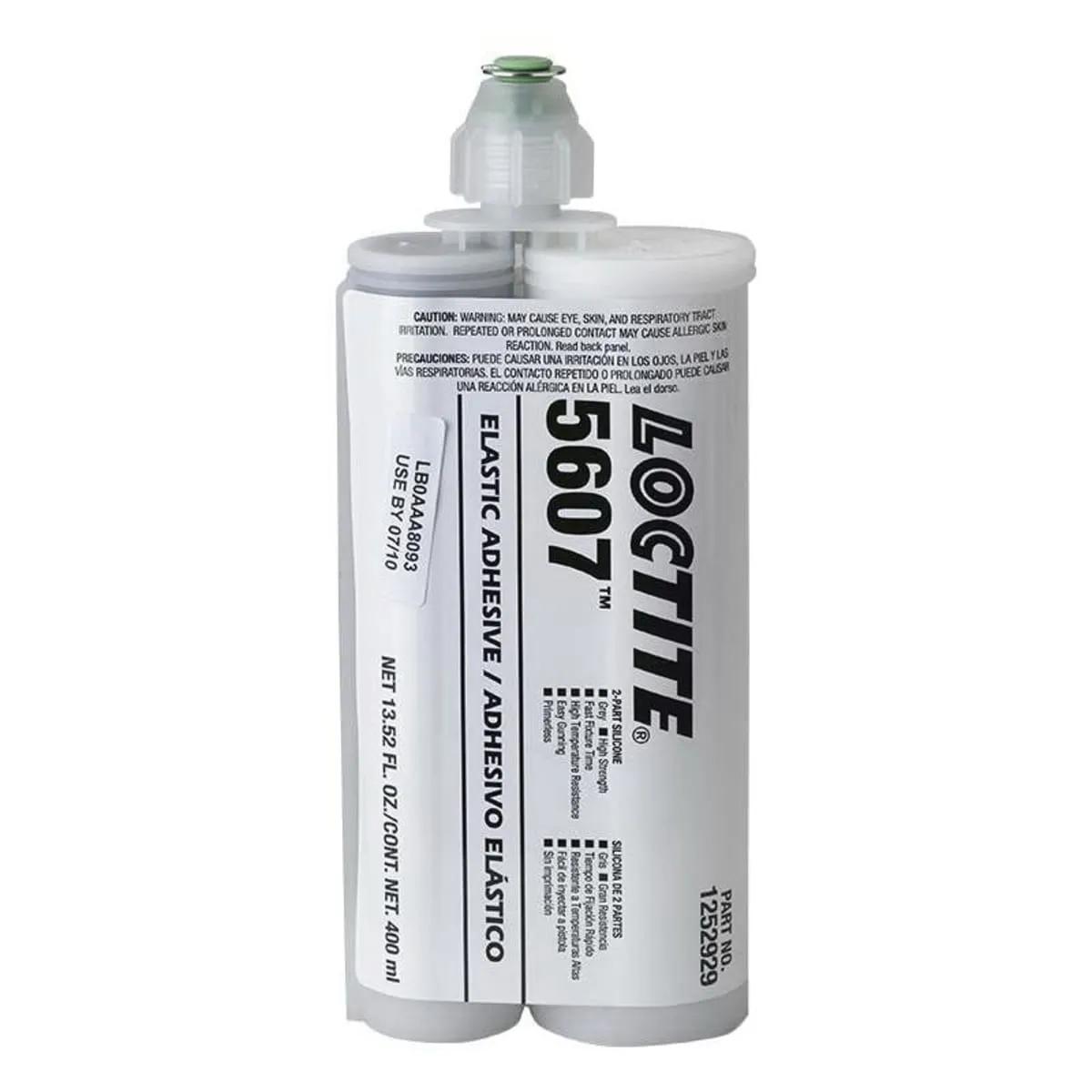 LOCTITE® 5607™ Elastic Adhesive 2-Part Silicone 400 ml Dual Cartridge