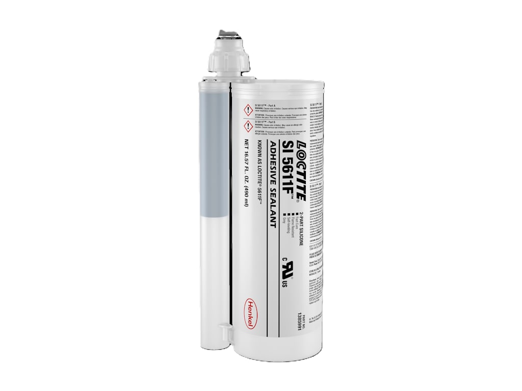 LOCTITE® 5611F™ 2-Part Silicone Adhesive Sealant 490 ml Dual Cartridge