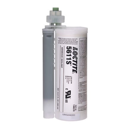 LOCTITE® 5611S™ 2-Part Silicone Adhesive Sealant 490 ml Dual Cartridge