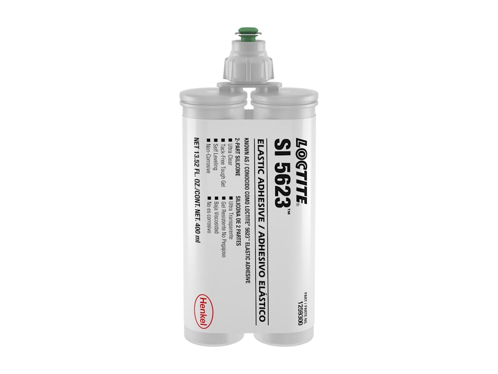 LOCTITE® 5623™ Elastic Adhesive 2-Part Silicone 400 ml Dual Cartridge