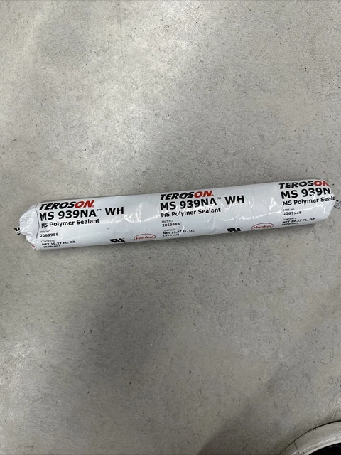 TEROSON MS 939NA White Elastic Adhesive 570ml Sausage Pack