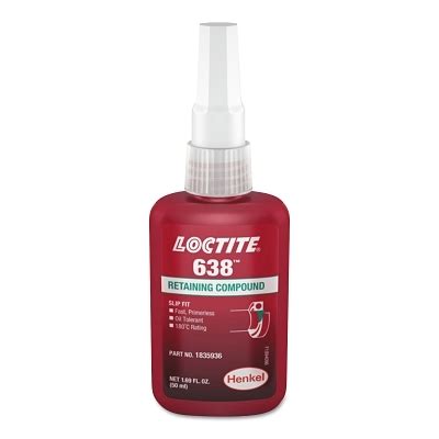 Retaining Compound 638 Maximum Strength 1 Litre Bottle