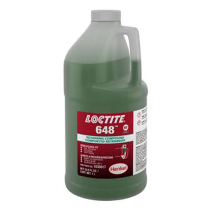 Retaining Compound 648 High Strength/Rapid Cure 1 Litre Bottle