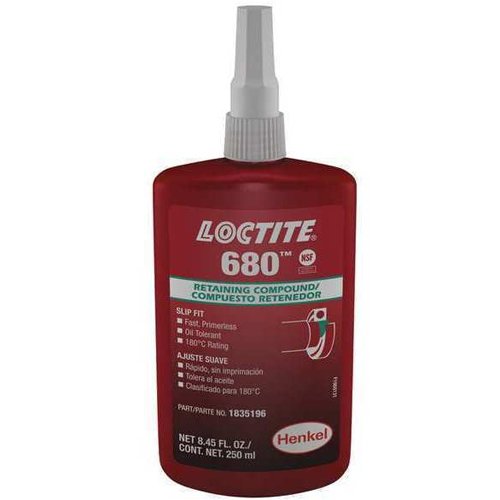 Retaining Compound 680 High Strength/High Viscosity 250 ml Bottle