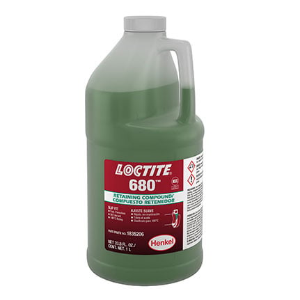 Retaining Compound 680 High Strength/High Viscosity 1 Litre Bottle