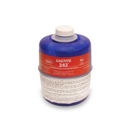 Threadlocker 243 Oil Tolerant/Medium Strength 1 Litre Bottle