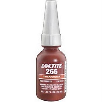 Threadlocker 266 High Temperature/High Strength 10 ml Bottle