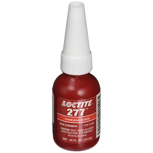 Threadlocker 277 High Strength/Large Threads 10 ml Bottle