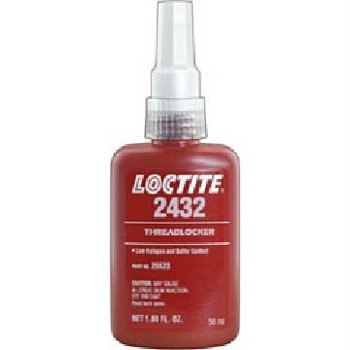 Threadlocker 2432 Low Halogen/Low Sulphur 50 ml Bottle