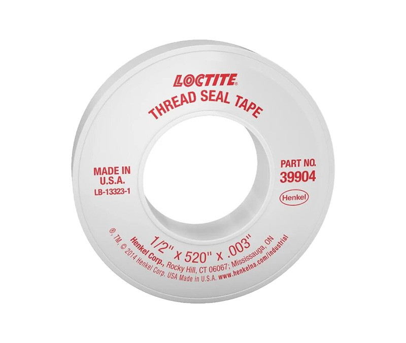 PTFE Thread Sealing Tape 1/2" x 520" x .003"