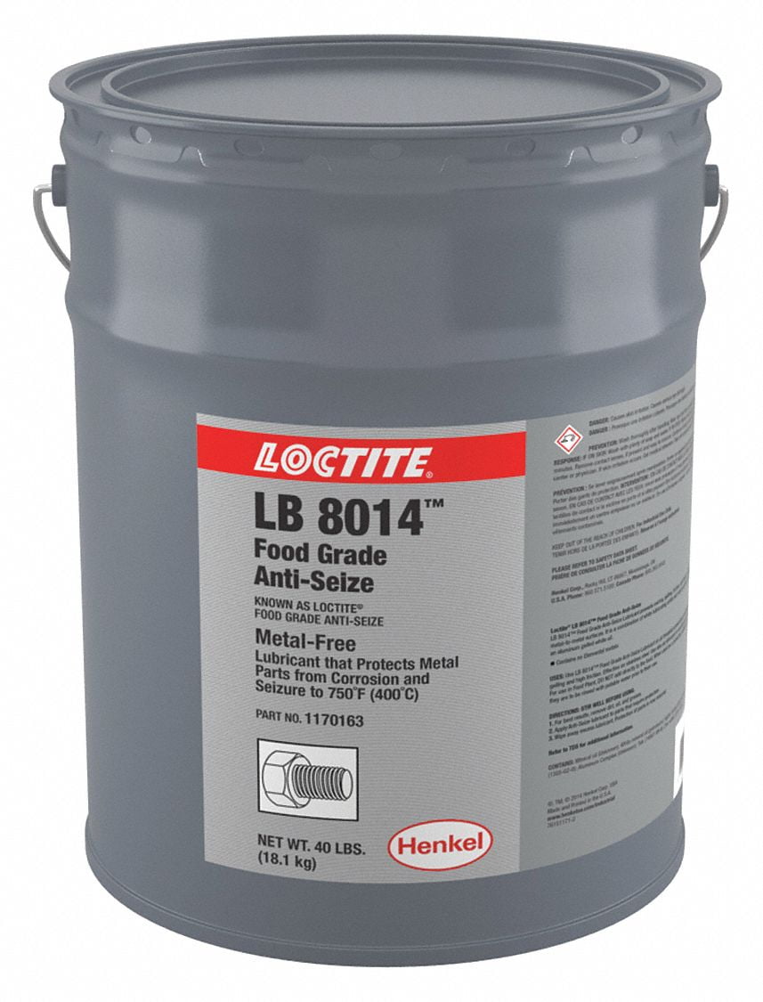 Food Grade Anti-Seize 40 lb. Net Wt. Pail