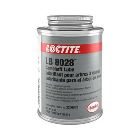 LOCTITE LB 8028 Camshaft Lube 8 oz. Net Wt. Brush Top