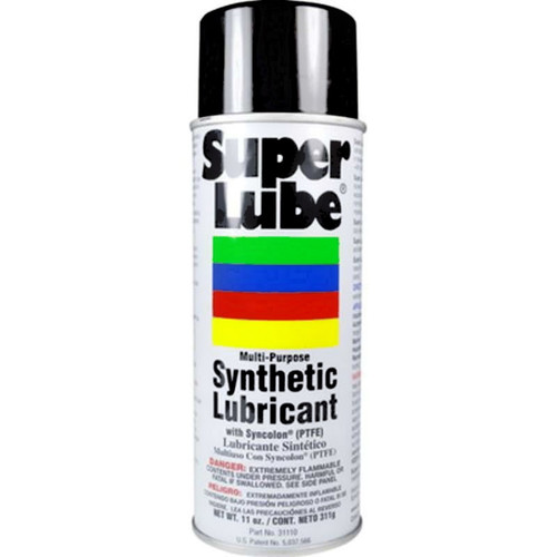 SUPER LUBE® Synthetic Based Grease w/PFTE 11 oz. Net Wt. Aerosol
