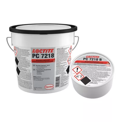 LOCTITE PC 7218 Nordbak Wearing Compound Cure Accelerator 2.73 lb. Net. Wt. Can (1.24 kg)