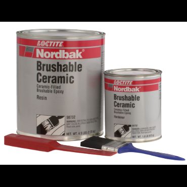 NORDBAK® Brushable Ceramic Grey 6 lb. Net Wt. Kit