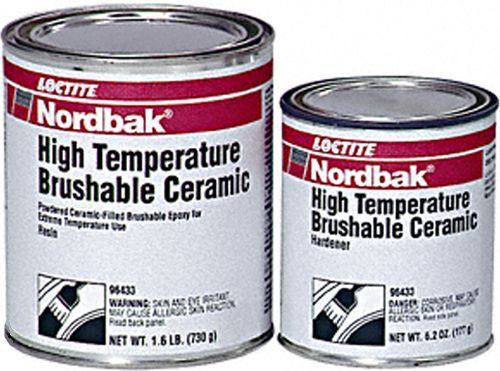 NORDBAK® High Temperature Brushable Ceramic 2 lb. Net Wt. Kit