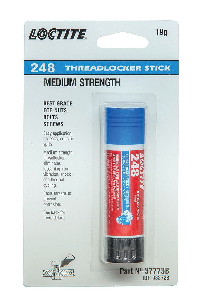 LOCTITE Blue Threadlocker Stick Medium Strength 19 g Stick