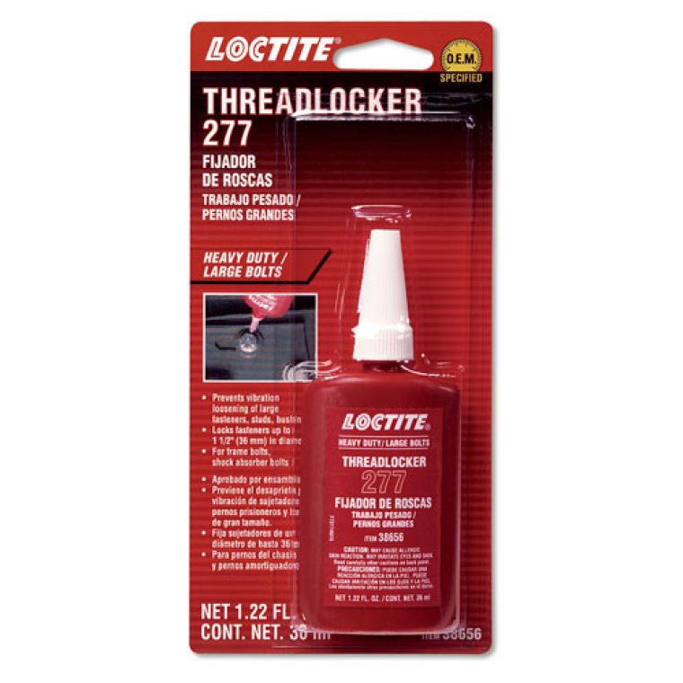 Threadlocker 277™ Heavy Duty/Large Bolts 36 ml Bottle