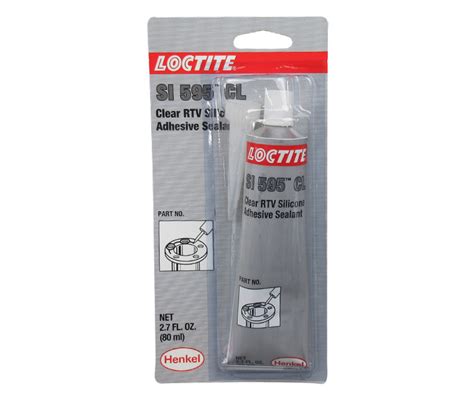RTV Clear Silicone Adhesive Sealant 80 ml Tube