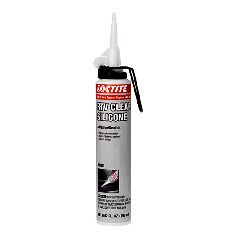 LOCTITE Clear RTV Silicone Adhesive Sealant 190 ml Aerosol Can