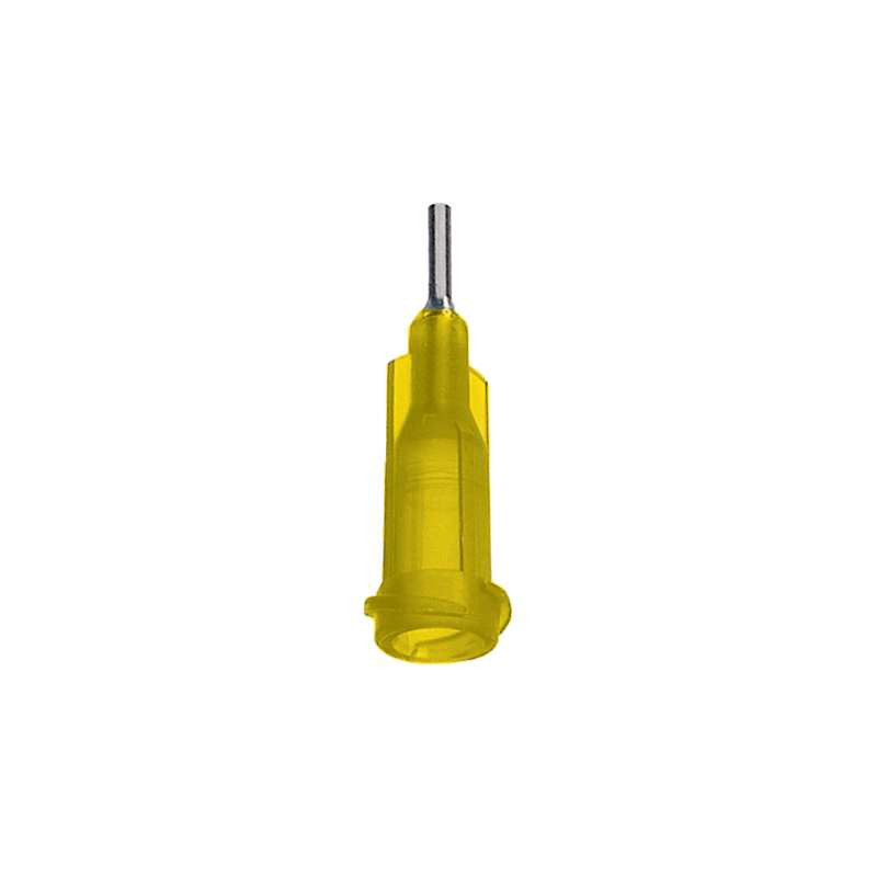 #32 GA S/S Straight, Yellow, 1/4" Long (50) Each