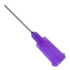 #21GA S/S Straight, Purple, 1.5" Long (50) Each