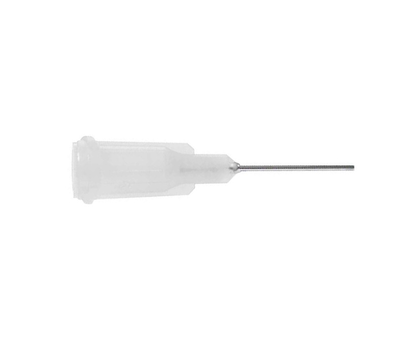 #27GA PP Tapered, Clear, Helix Thread, UV Block, 1.25" Long (50) Each