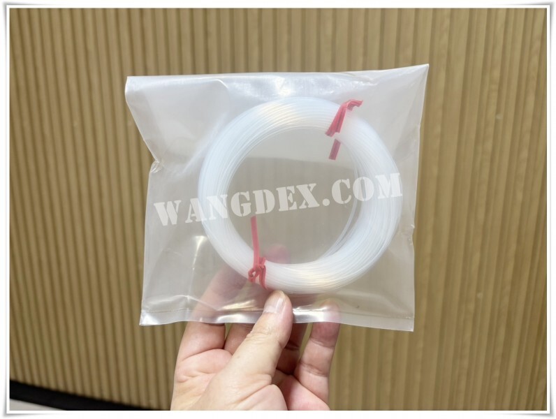 Feedline Tubing PTFE; 1.0 mm OD x 0.3 x 20m ; clear (use with 989937) Each