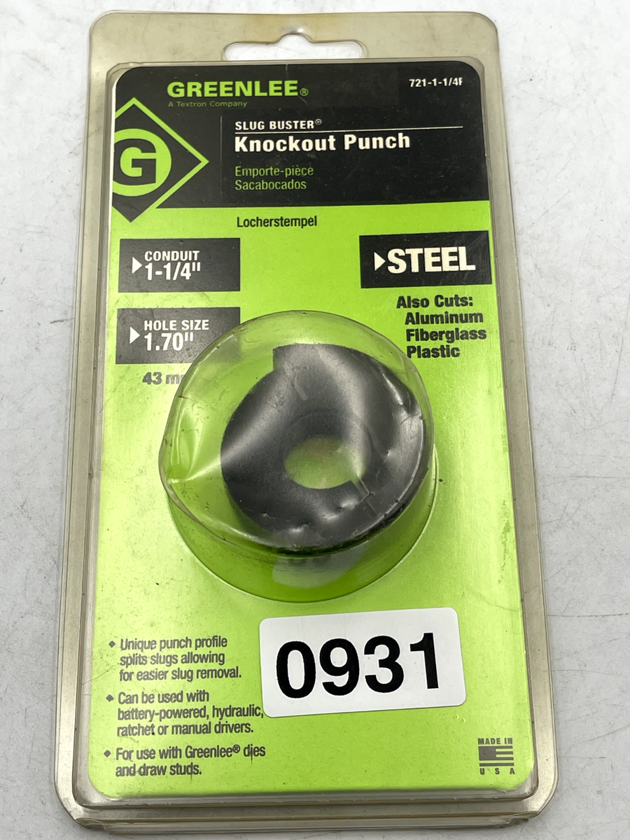 Replacement Round Punch – 1"
