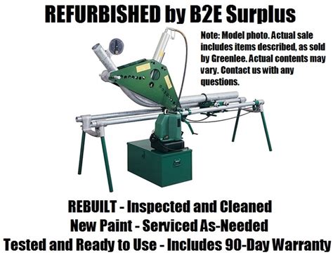 884-PVC – 1-1/4" X 4" PVC Coated Rigid Conduit Bender without Hydraulic Pump