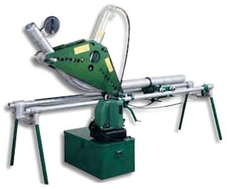 885E980 – 1-1/4" X 4" One-Shot and 5" Segment Rigid Conduit Bender with 980 Electric Hydraulic Pump