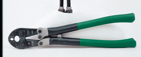 Crimping Tool with Kearney® O and 5/8 Die Grooves
