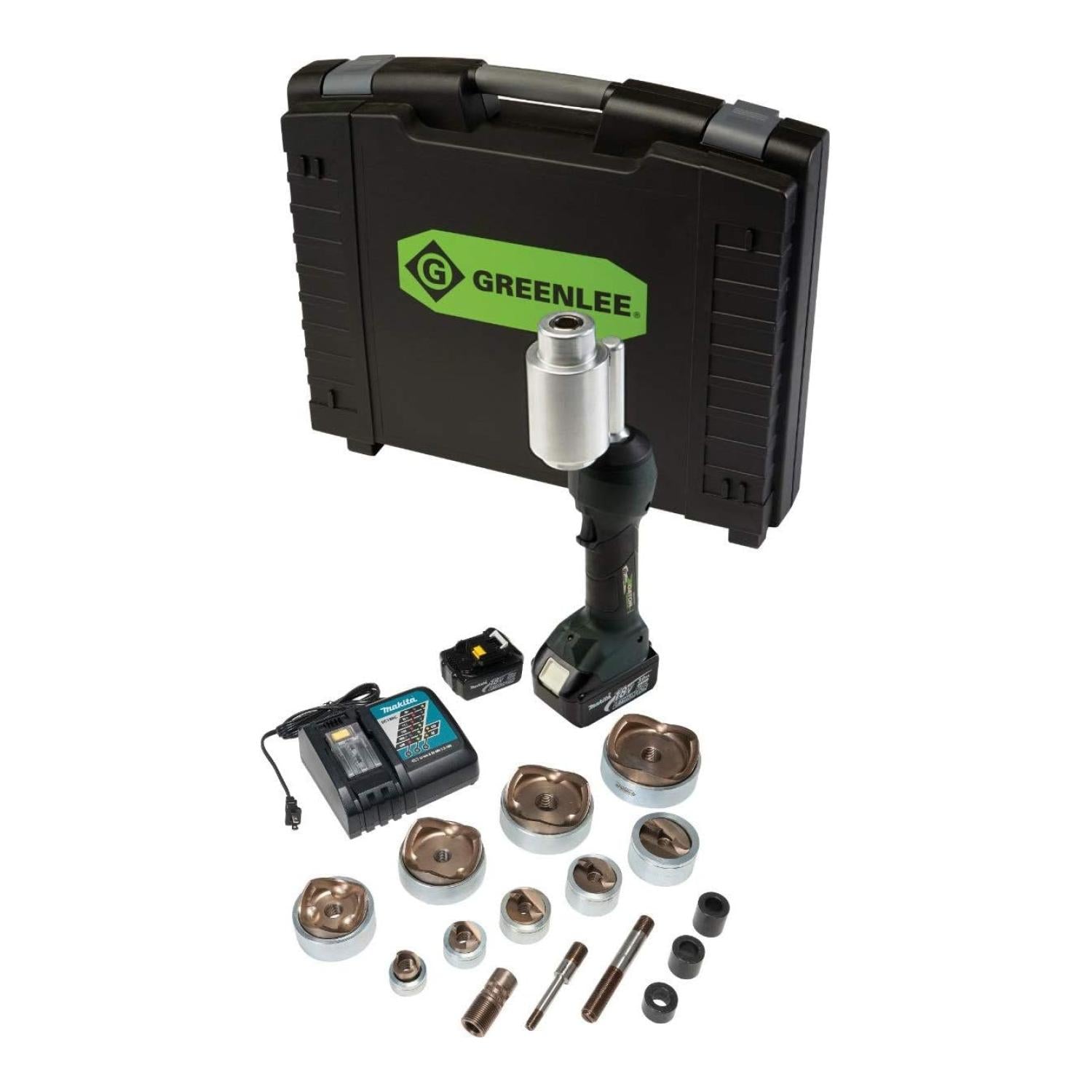 Intelli-Punch® 11-Ton Tool w/ SlugSplitter® Knockouts 1/2"-4"