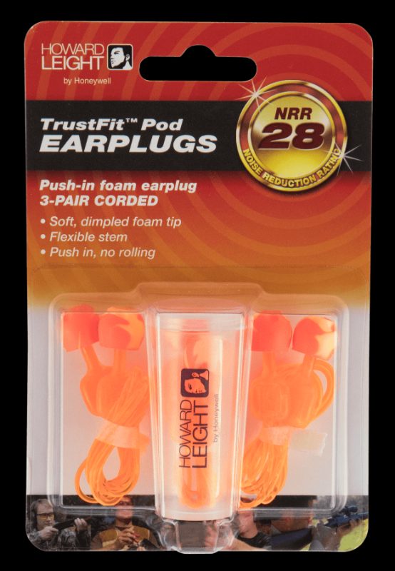 TRUSTFIT CORDED EARPLUGS,3PR