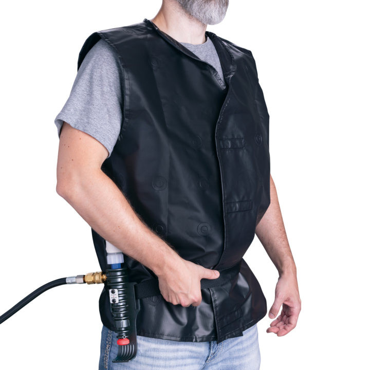 VORTEX COOLING VEST W/ COOLER, 200 LBS+