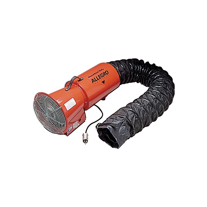 25’ of 8" Statically Conductive Ducting