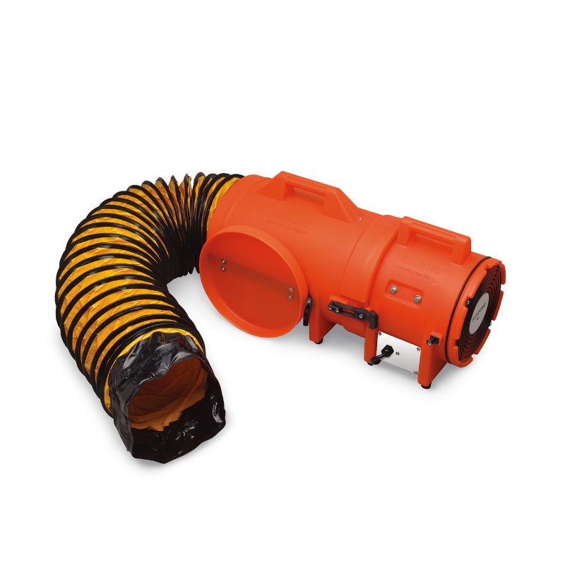 GAS BLOWER INTAKE DUCTING